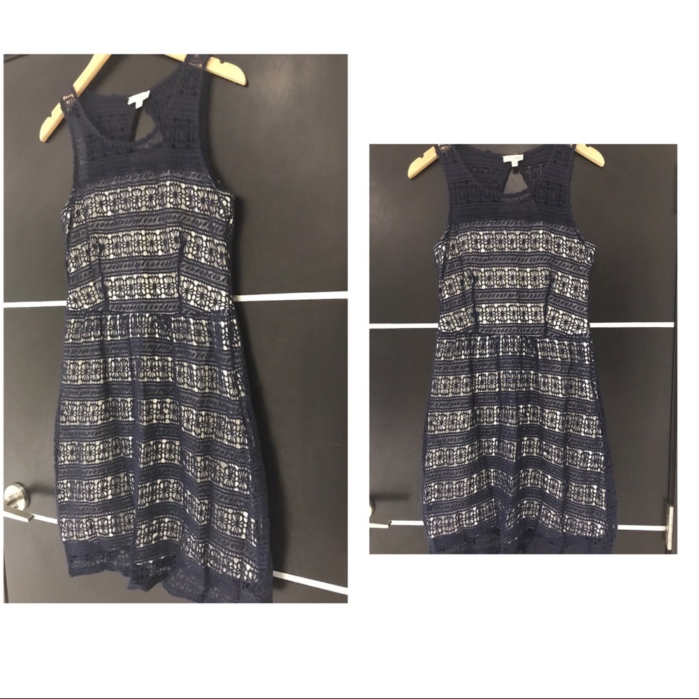Navy Blue Dress